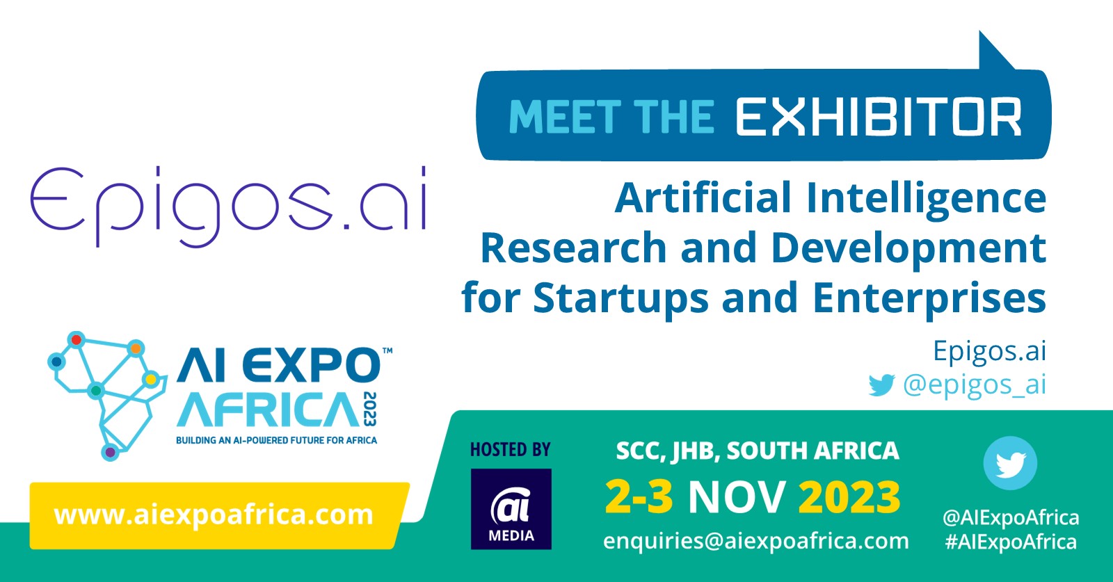 Epigos AI at AI Expo Africa 2023